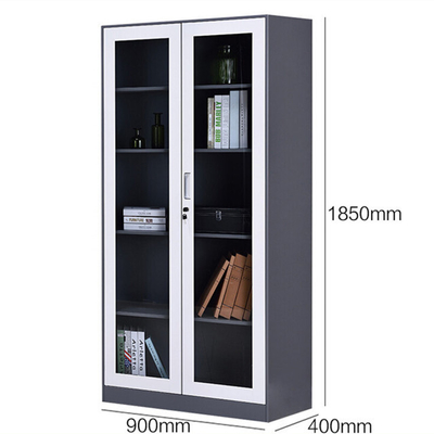 Office Furniture Metal Cabinet 2 Door Cupboard Steel Storage File Cabinet