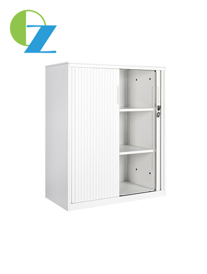 Steel Office Tambour Sliding Door Storage Cabinet Shutter Storage Cabinet