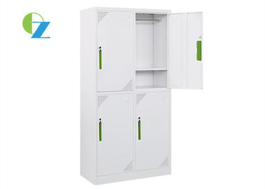 0.5-1.2mm Width Quality 4 Door Steel Locker For Gym School Swimming Pool