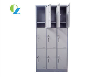 Modern H1850 Steel Office Lockers KD Structure Cold Rolling Steel