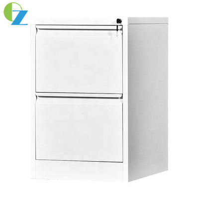 K/D Office Furniture Steel Metal Storage Cabinet Vertical 2 Drawer Metal Filing Cabinet