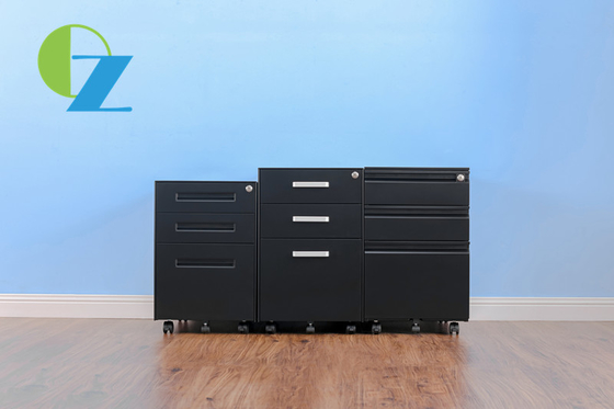Under Desk Mobile Pedestal Cabinet Office Mobile Cabinet 3 Drawers